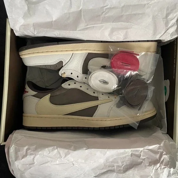 Men\'s Cream and Brown  Sneakers Size 11 Clark main image 4